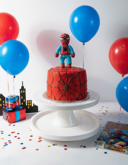 Spider Man's Cake