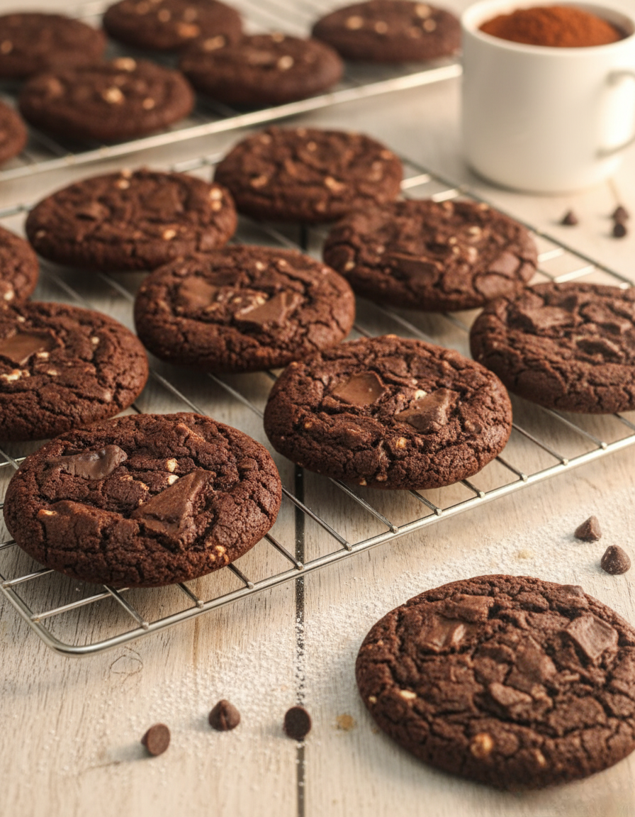 Double Choco Chip Cookies