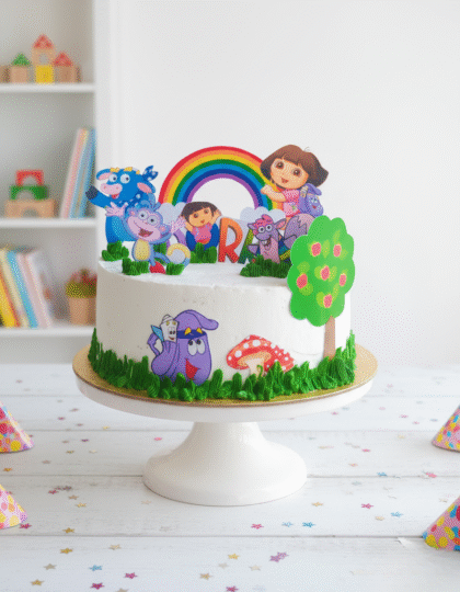 Dora’s Chocolate Adventure Cake