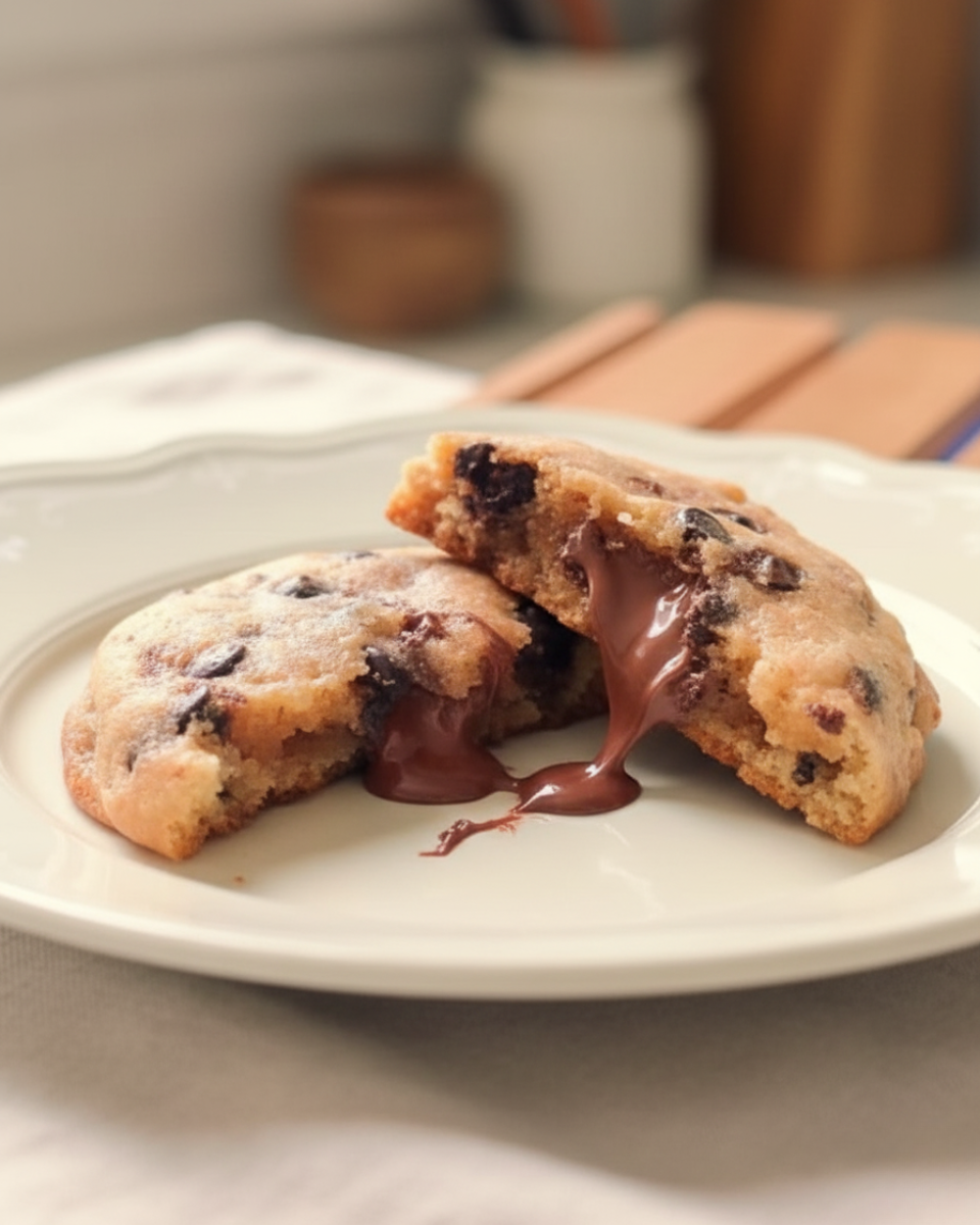 A La Nutella Cookies